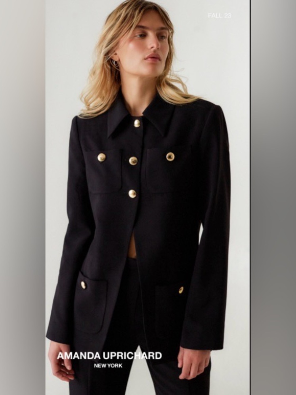 Amanda Uprichard Hughes Jacket NWT